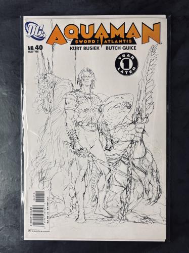 كوميك دي سي Aquaman Sword of Atlantis #40