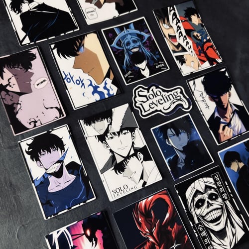 ستيكرات سولو ليفلينج مقاومة للماء Solo Leveling St...