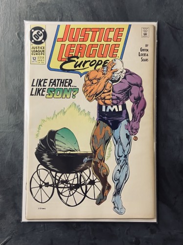 كوميك دي سي Justice League Europe #12 / FN