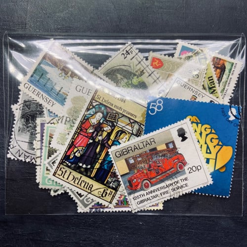 طوابع بريطانيا (26 طابع) United Kingdom Stamp