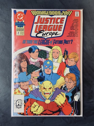 كوميك دي سي Armageddon: 2001 Justice League Europe...