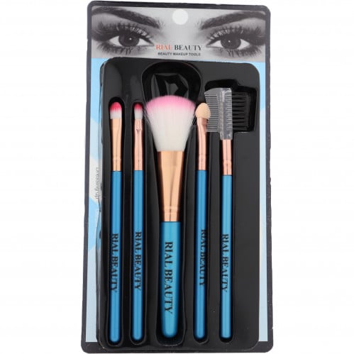 طقم فرش مكياج مكون من 5 قطع