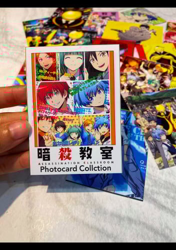 assassination classroom photocard