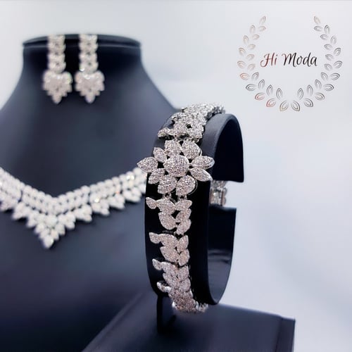 طقم زركون دقة ألماس