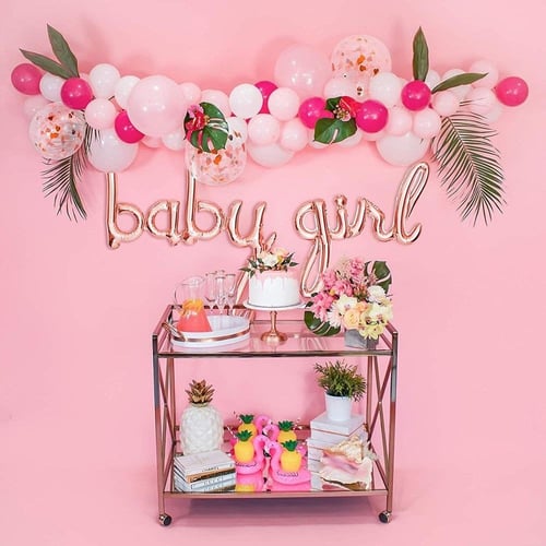 بالون بيبي بنك | Pink Baby Girl Balloon