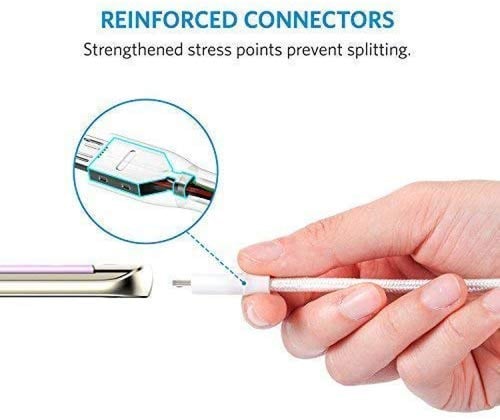 كيبل أنكر مايكرو يو اس بي باور لاين بلس 0.9 متر اب...