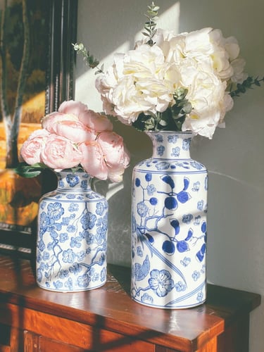 ورد هيدرنجا ابيض