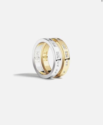 Apm monaco -TOI MOI MORSE CODE RING