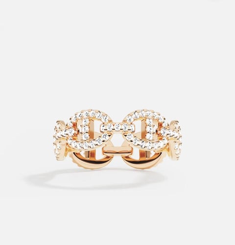Apm monaco -MAILLE MARINE RING