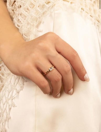 Apm monaco -TOI MOI MORSE CODE RING