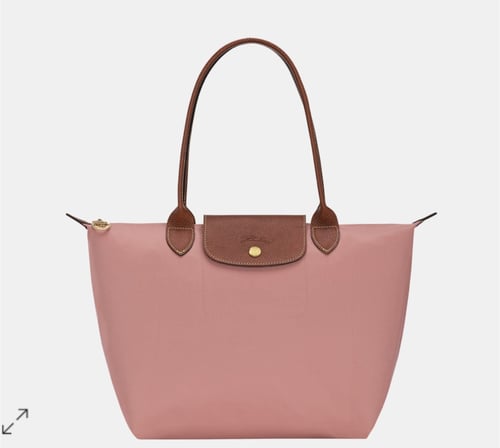 LONGCHAMP LE PLIAGE ORIGINAL M TOTE BAG - وردي