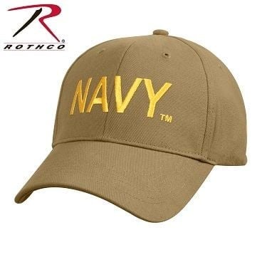 قبوع NAVY بني بتطريز ذهبي من روثكو - Rothco