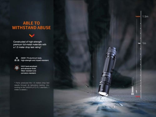 بكج التوفير: كشاف Fenix PD36R Pro (2800 لومن) + كش...