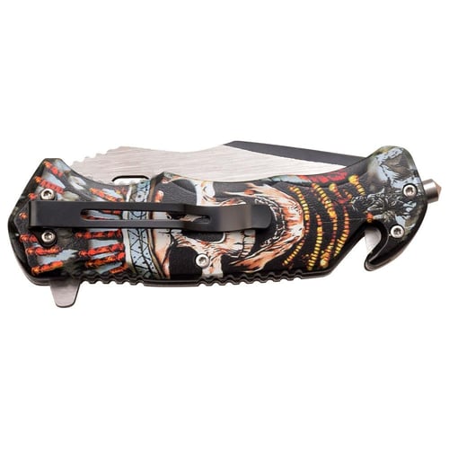 سكين مطوية مع كاسر زجاج MU-A116J