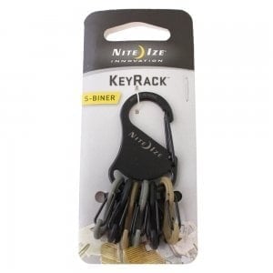 حمالة مفاتيح S-Biner من نايت آيز أسود/مموه KRK-03-...