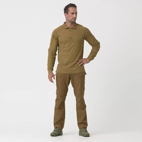 قميص بولو ميداني بني