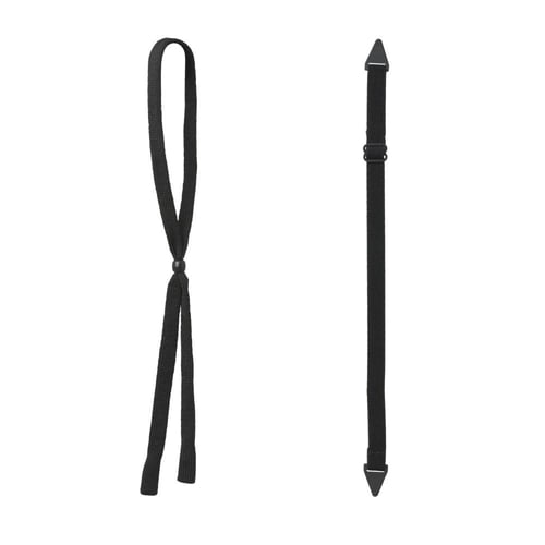 طقم نظارات رماية LanRay إطار أسود عدسة شفافة