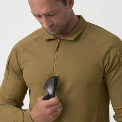 قميص بولو ميداني بني