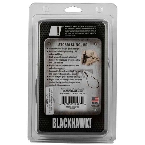 حمالة بندقية ستورم سريعة بنقطة واحدة أسود 70GS20BK