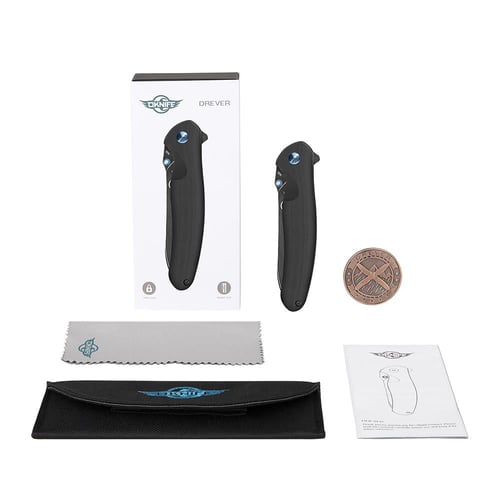 سكين مطوية دريفر DREVER أسود