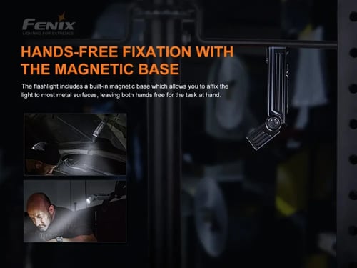 كشاف WT25R برأس قابل للتعديل من Fenix
