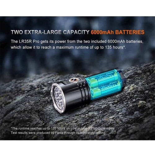 كشاف فينيكس LR35R Pro المطور 10000 لومن مع إضاءة U...