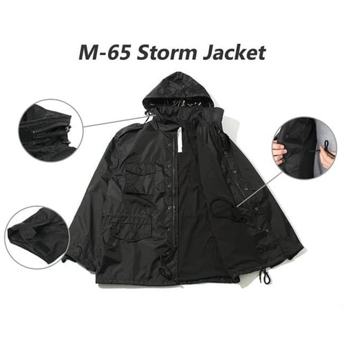 جاكيت ستورم M-65 8644 أسود - Rothco
