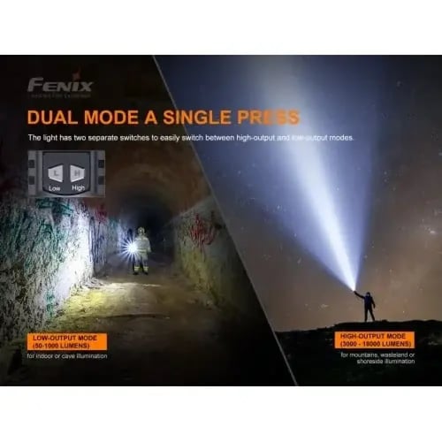 كشاف LR80R مع بطارية إضافية - عرض ترويجي