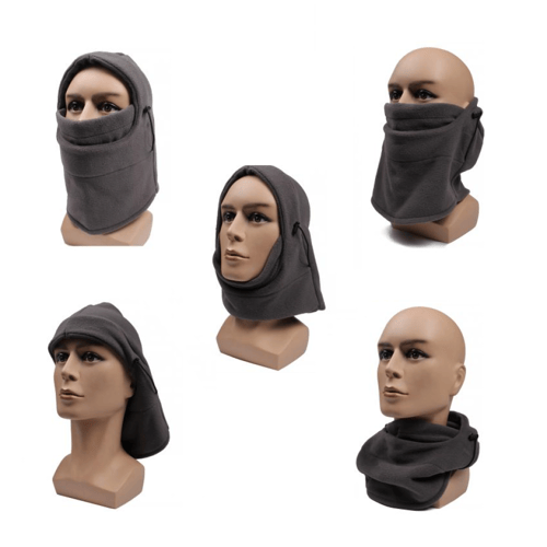 قناع صوفي بطبقة مزدوجة قابل للتعديل 3 في 1 من روثك...