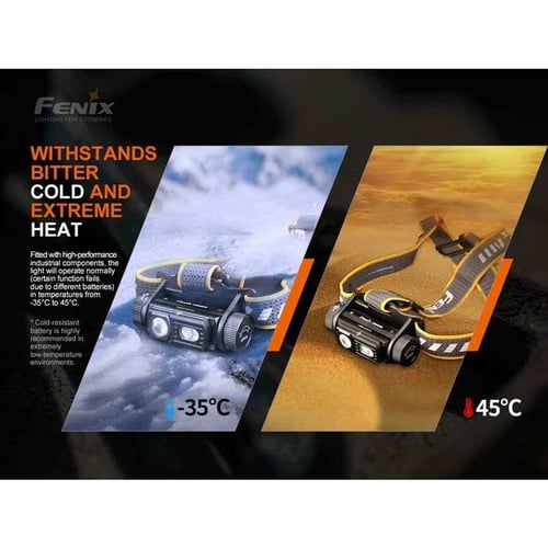 كشاف رأس HM60R بمستشعر ذكي للتردد قابل للشحن