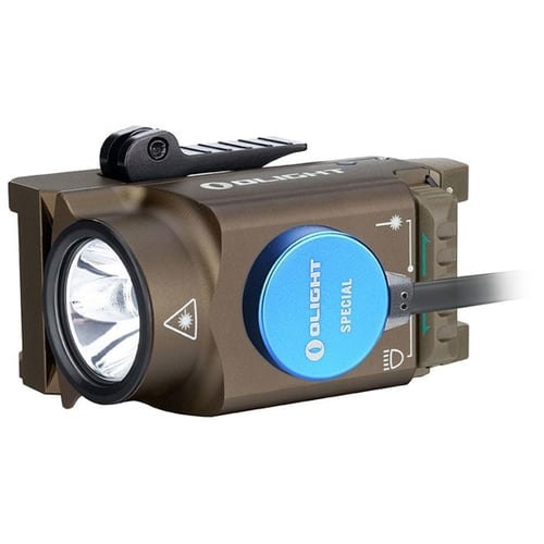 كشاف مسدس صغير مع مؤشر ليزر أخضر BALDR mini - Olig...