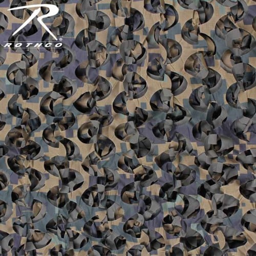 شبكة تمويه الأدغال الرقمي خفيفة من روثكو كبيرة (2....