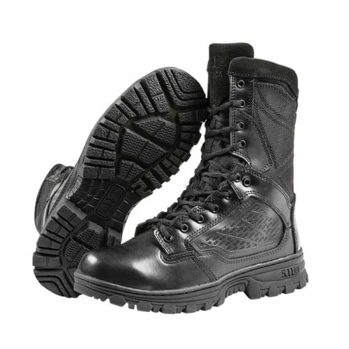 بسطار 12310 EVO 8 بوصات بسحاب أسود - 5.11 Tactical