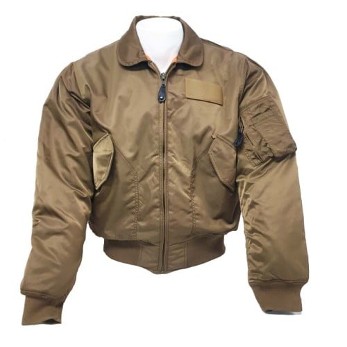 جاكيت طيران نايلون CWU 45P NYFJ-808 بطانة برتقالية...