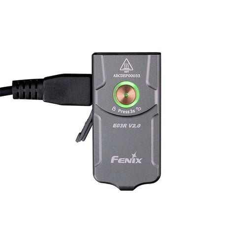 كشاف ميدالية مفاتيح E03R V2 المطور قابل للشحن من ف...