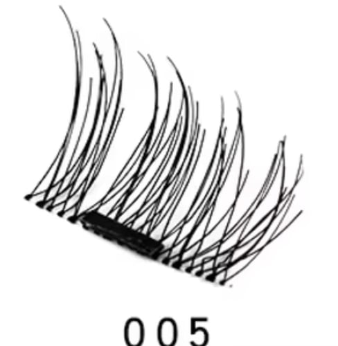 رموش مغناطيسيه مع ملقط