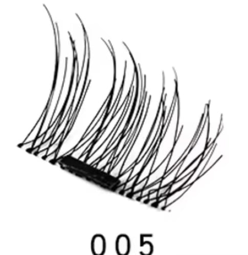 رموش مغناطيسيه مع ملقط