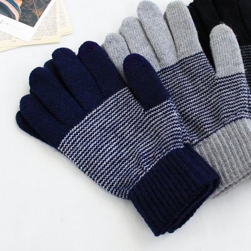 قفازات رجالية لاستخدام الجوال