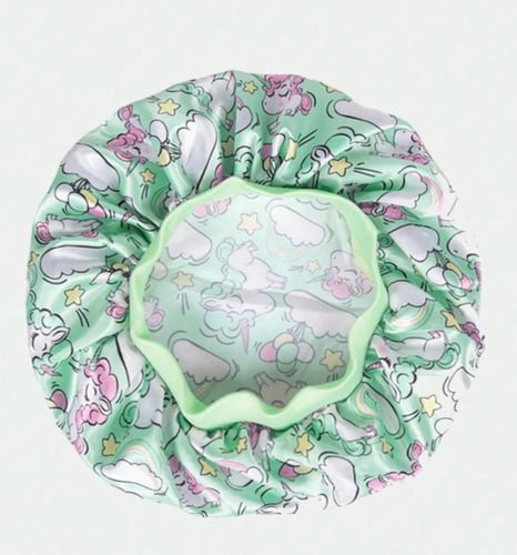 قبعات ساتان للاطفال مناسبة من عمر (1-6) سنوات