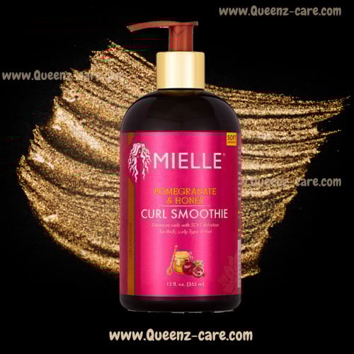 سموذي الرمان والعسل لتحديد تموجات تحديد خفيف الشعر...