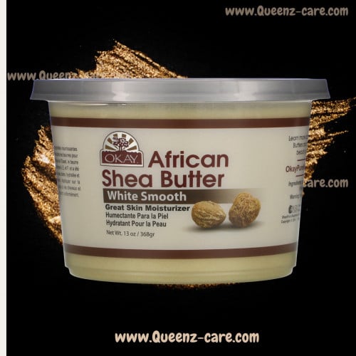 زبدة الشيا الافريقية من اوكي. Okay 13 اونصة تقريبا...