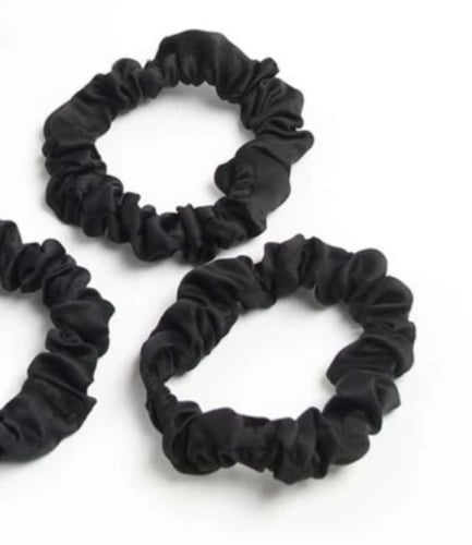 ربطات نحيفه لمسك الشعر ساتان لحماية شعرك بالوان مخ...