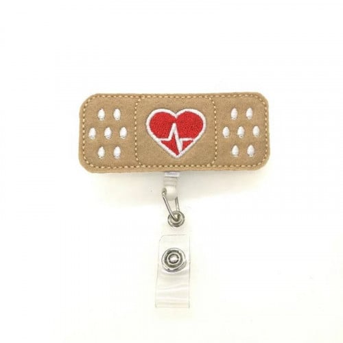 علاقة حامل بطاقات بتصميم لاصق جروح طبي