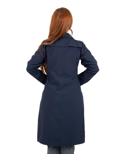 لابكوت نسائي لون كحلي طول (38 إنش) ماجستي | مريولي...