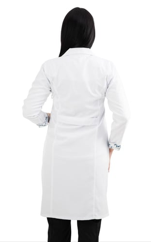 لابكوت نسائي طبي لون أبيض طول (38 إنش) صوفيا | مري...