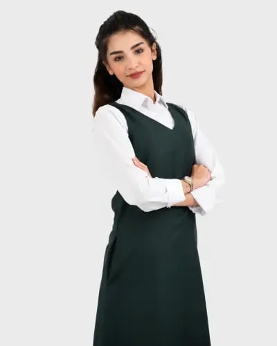 Intermediate School Uniform Color Olive VIP V Cut | Maryouli Ahla