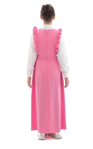 مريول ابتدائي لون وردي كراميش كيوت | مريولي أحلا