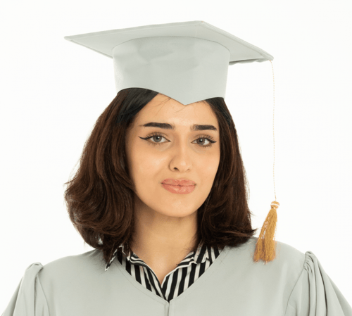 كاب تخرج سادة مثلث | مريولي أحلا