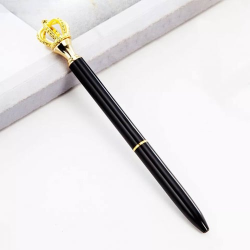 قلم حبر بتصميم تاج أنيق بجودة عالية