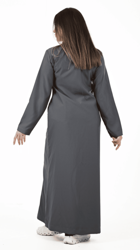 بالطو نسائي عملي لون رصاصي طول 52–56 إنش) أستايل |...